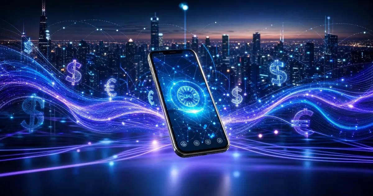 5G 6G FinTech paiements connectivité smartphone paiement mobile réseau haute vitesse